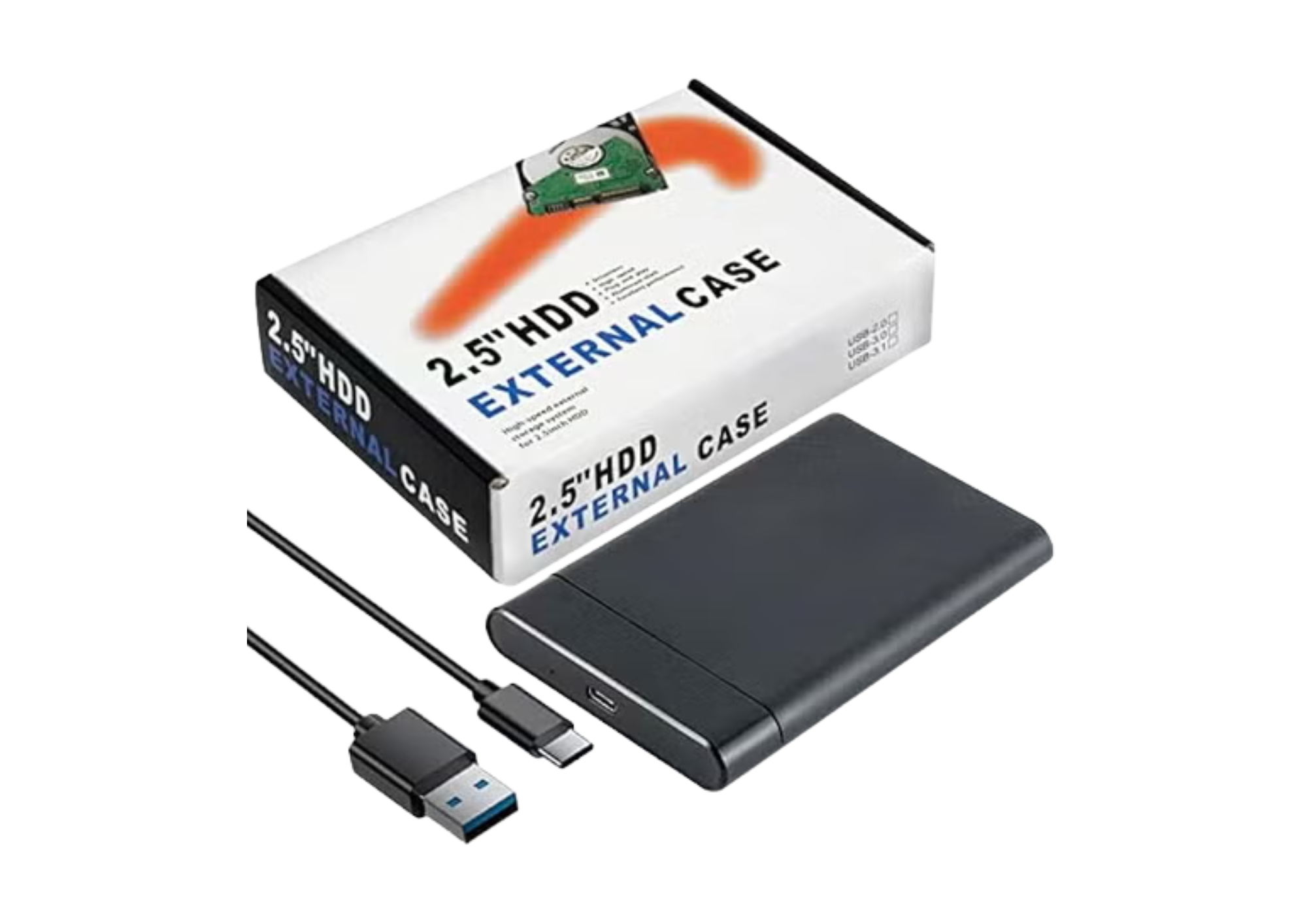 ENCLOSURE HDD AND SATA 2.5 INCH
